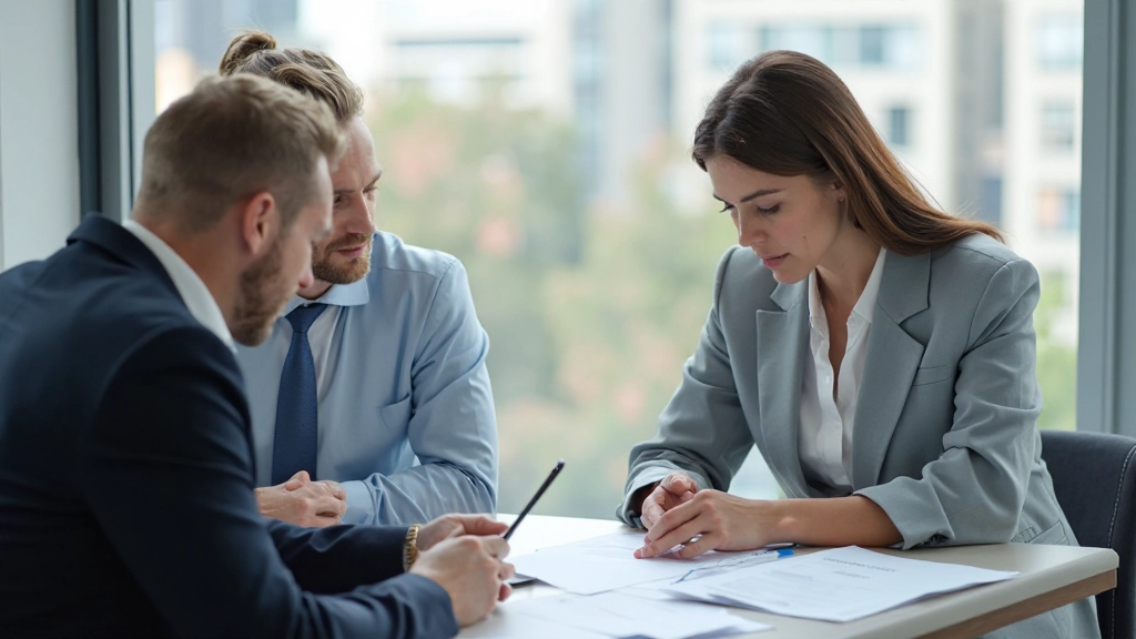 Специалист проводит встречу с командой, обсуждая стратегию обработки и анализа данных