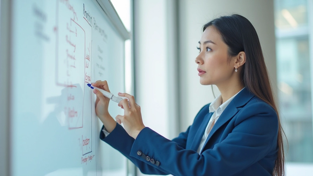 Специалист создает матрицу приоритизации информации